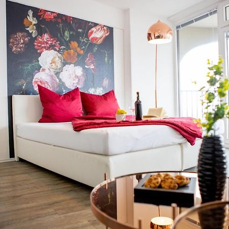 Modernes Apartment Mit Tollem Blick Ueber Die Stadt Augsburg Exteriör bild