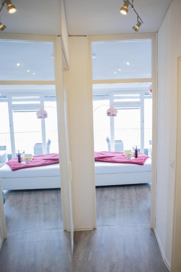 Modernes Apartment Mit Tollem Blick Ueber Die Stadt Augsburg Exteriör bild