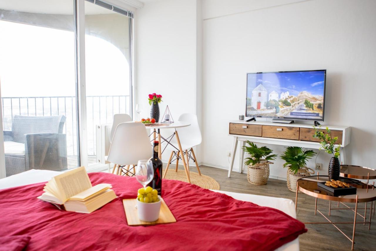 Modernes Apartment Mit Tollem Blick Ueber Die Stadt Augsburg Exteriör bild